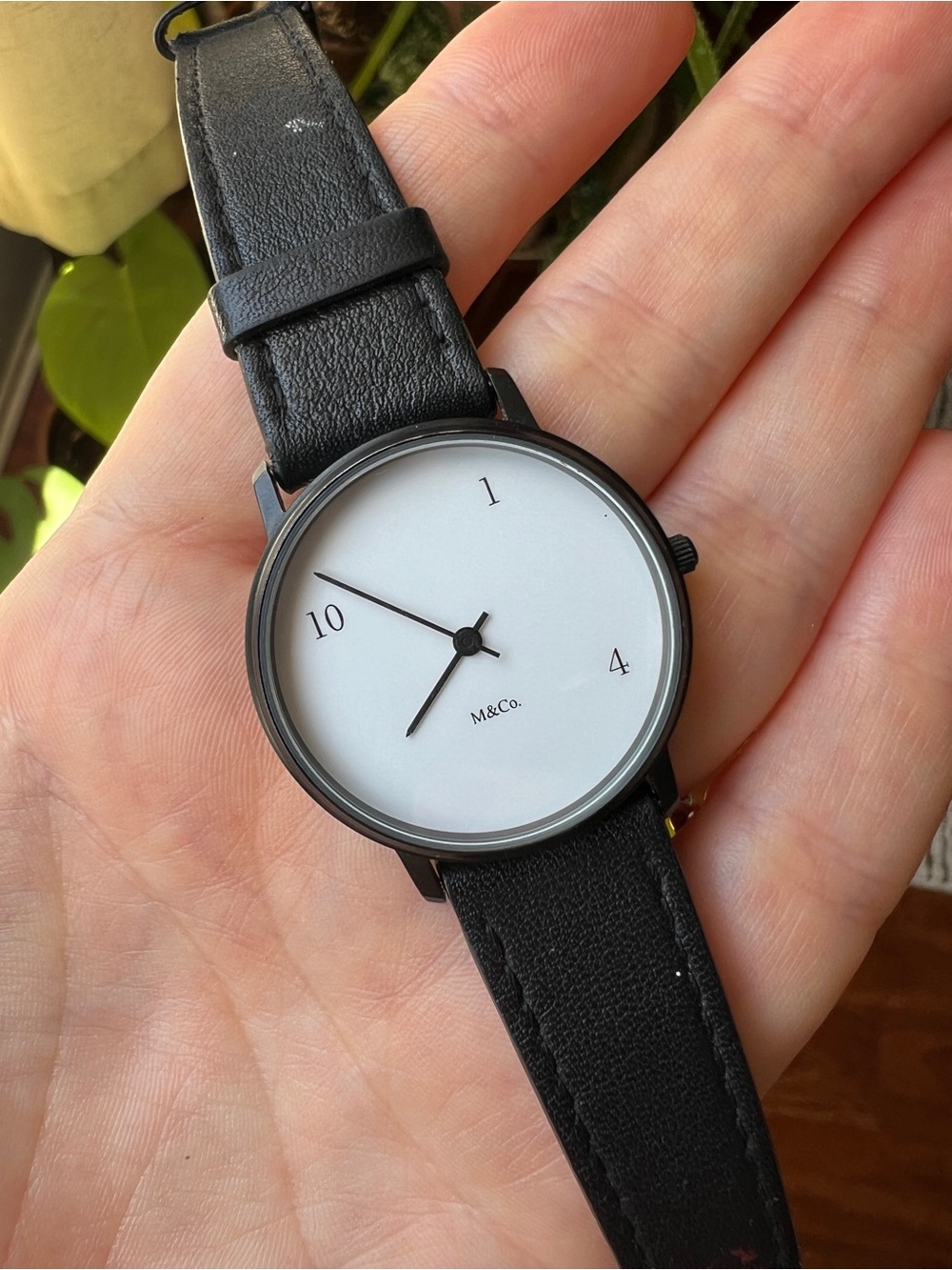 🕓 Rare Vintage M&Co Tibor Kalman "10-One-4" Minimalist Watch MoMA 🕓